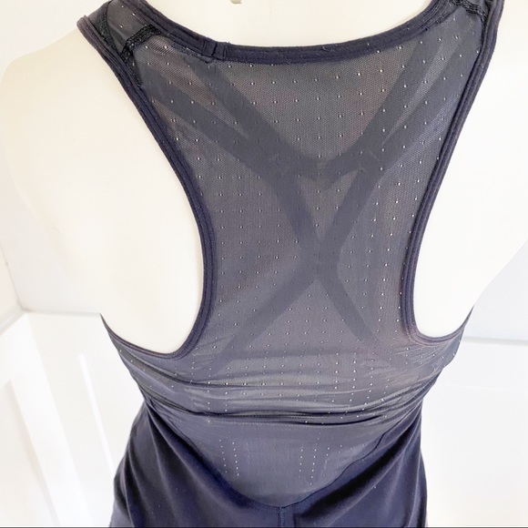 Lululemon Racerback Tank Navy 4 - Picture 3 of 5
